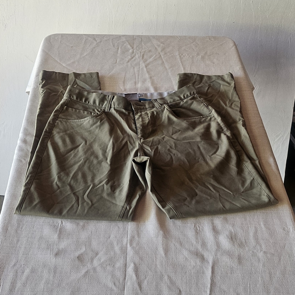 Puma Olive and Gray Pants